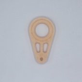 Keyrambit Anahtarlık Fosforlu Rulmansız Komple Plastik Gece Parlayan Model 01 - 4
