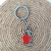 Anahtarlık Harf Kalp Anahtarlık Çanta Araba Cüzdan Süsü Aksesuar thumbnail 1