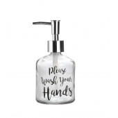 CAM SIVI SABUNLUK,YAZILI MODEL 300ML 7,6X15,5CM thumbnail 1