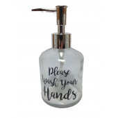 CAM SIVI SABUNLUK,YAZILI MODEL 300ML 7,6X15,5CM thumbnail 2