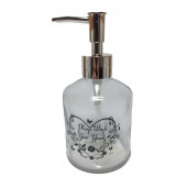 CAM SIVI SABUNLUK,KALPLİ MODEL 300ML 7,6X15,5CM thumbnail 2