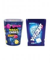 Vivident Cube Sakız Nane 86 Gr. X 1 Adet + Big Babol Magıc Cubes Sakız Karışık Meyve 86 Gr. X 1 Adet - 1
