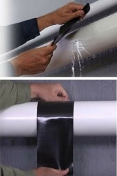 Flex Tape Suya Dayanıklı Su Geçirmez Sızdırmaz Tamir Bandı - 3