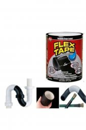 Flex Tape Suya Dayanıklı Su Geçirmez Sızdırmaz Tamir Bandı - 4