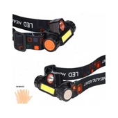 Sensörlü Şarjlı Mıknatıslı - 8 Saat Dayanıklı Kafa Lambası Watton Wt-055 - 11