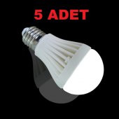 7W Enerji Tasarruflu Led Ampul ( 5 Adet ) - 1