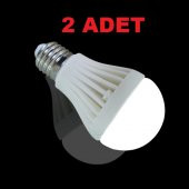 7W Enerji Tasarruflu Led Ampul ( 2 Adet ) - 2