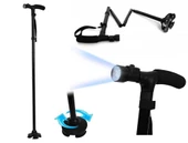 Trusty Cane Güvenilir Katlanabilir Işıklı Baston - 4