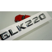 GLK 220 Bagaj Krom Metal 3M 3D Yazı Logo - 1