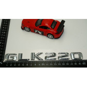 GLK 220 Bagaj Krom Metal 3M 3D Yazı Logo - 5