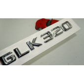 GLK 320 Bagaj Krom Metal 3M 3D Yazı Logo thumbnail 1