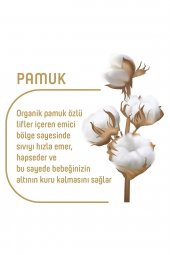 Pure Baby  Organik Pamuklu Cırtlı Bez Tekli Paket 6 Numara Xlarge 96 Adet - 3