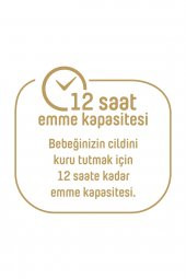 Pure Baby  Organik Pamuklu Cırtlı Bez Tekli Paket 6 Numara Xlarge 96 Adet - 6