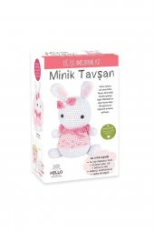 Kadın Tuva Tığ Işi Amigurumi Kit Minik Tavşan - 1