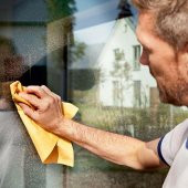 Vileda +30 Mikrofiberli Cam Bezi 2li x 10 Paket thumbnail 3