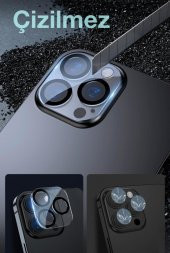 Baseus 2 Adet Set 0.3MM iPhone 13 Pro, 13 Pro Max Ful Kaplama Kamera Koruyucu, Çizilmez, Toz Tutmaz - 4