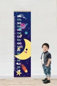 adımshops Büyüme Tablosu Asma Cetvel Duvar Dekoru - 1