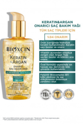Bioxcin Keratin & Argan Onarıcı Saç Bakım Yağı 150 Ml - Yıpranmış Ve Hasar Görmüş Saçlar - 3