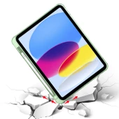 iPad 10.9 2022 (10.Nesil) Kılıf Tri Folding Kalem Bölmeli Standlı thumbnail 12