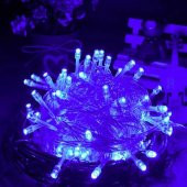 BLUE COLORS LED LİGHT 10 METRE MAVİ LED IŞIK MAVİ İP LED IŞIK MAVİ KABLO IŞIK 220V FİŞLİ MAVİ IŞIK - 2