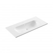 Serel Nita 48x100 cm Mobilya Uyumlu Etajerli Lavabo NT40TDS110H - 1