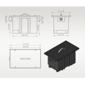 Tankplast 0.2 Lt Sn Yağ Tutucu-Yağ Ayırıcı-Tezgah Altı Polietilen (HDPE)Yerli Üretim - 5