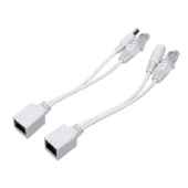 Pasif PoE Enjektör Kablo Seti rj45 ile  pasif poe adaptör uzatma seti - 3