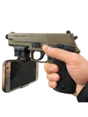 Zeros Tripot Cep Telefonu Bağlama Aparatı Tüfek İçin thumbnail 5