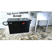 Tankplast 0.75 Lt Sn Yağ Tutucu-Yağ Ayırıcı-Tezgah Altı Polietilen (HDPE)Yerli Üretim - 3