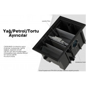 Tankplast 1 Lt Sn Yağ Tutucu-Yağ Ayırıcı-Tezgah Altı Polietilen (HDPE)Yerli Üretim - 1