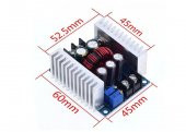 300W/20A DC-DC Buck Dönüştürücü - Gerilim Düşürücü Modül thumbnail 2