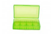 2x18650 Pil Saklama Kutusu - Yeşil thumbnail 2