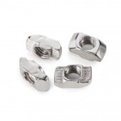 8 Kanal Sigma Profil Somun 50 Adet (M4 Tırtıklı Somun) thumbnail 5