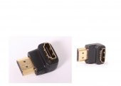 HDMI Erkek - Dişi 90 Derece Çevirici Aparat - 2