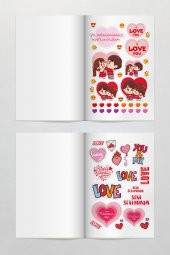 Sticker Book Kutlama Özel Gün Etiket Serisi - 4