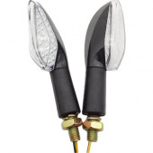 Kırmızı Motorsiklet LED Işıklı Dönüş Sinyal Gösterge Işığı 2 Adet C02 - 1