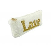 Cem Dolphin Peluş Kalem Çantası PC-581 Beyaz - 3