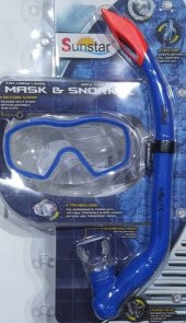YÜZÜCÜ VE DALGIÇ MASKE SNORKEL SET - 11