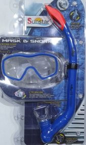 YÜZÜCÜ VE DALGIÇ MASKE SNORKEL SET - 5