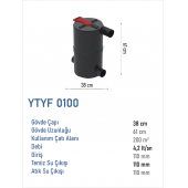Tankplast Vorteks Yağmur Filtresi YFVR 0100 - 2
