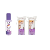 Aseton 115ml + 2 Adet Lüx Makyaj Pamuğu 50'li - 1