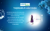 Waterpulse Kablosuz Pro V580 Water Flosser 320ml Taşınabilir Diş/Protez Bakım Ve Ağız Duşu Mor - 5