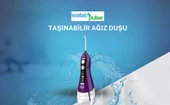 Waterpulse Kablosuz Pro V580 Water Flosser 320ml Taşınabilir Diş/Protez Bakım Ve Ağız Duşu Mor - 2