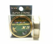 Balza X5 100 Fluora Carbon Süper Strong Olta Misinası 50Mt -0.21mm - 6.70Kg - 2