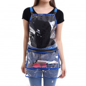 PENUAR BOYA ÖNLÜĞÜ PVC KUMAŞ ŞEFFAF SAX MAVİ - 5