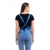 PENUAR BOYA ÖNLÜĞÜ PVC KUMAŞ ŞEFFAF SAX MAVİ - 6