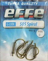 EF.FE 505-SPİRAL İĞNE,5 Lİ PAKET YAYLI İĞNE BRONZ NO 2 - 10
