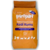 Pisi Pisi Sabunlu Topaklanan Bentonit Kedi Kumu Kalın 10 Kg - 1