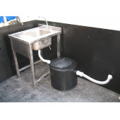 Tankplast YTPE 0.3 Lt Sn Yağ Tutucu-Yağ Ayırıcı-Tezgah Altı Polietilen (HDPE)Yerli Üretim Silindir Tip - 3