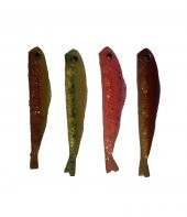 SEA HORSE  6.5 CM SİLİKON YEM 8 Lİ SET - 5